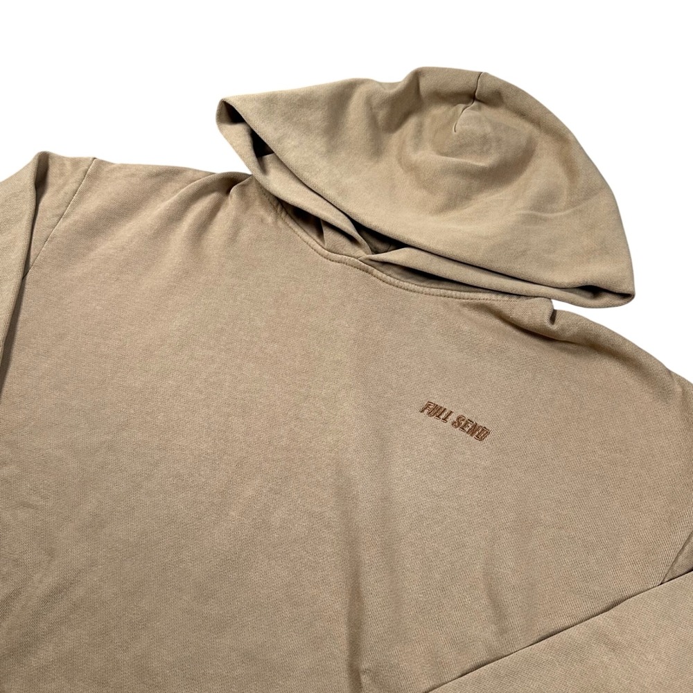 NWT FULL SEND Men's‎ XL Beige Classics Burro Hoodie